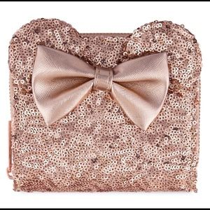 Loungefly Rose Gold Minnie Wallet